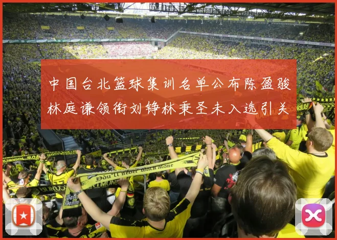 中国台北篮球集训名单公布陈盈骏林庭谦领衔刘铮林秉圣未入选引关注